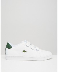 Мужские белые кеды от Lacoste