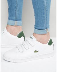 Мужские белые кеды от Lacoste