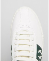 Мужские белые кеды от Fred Perry