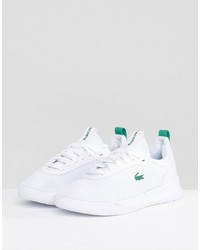 Женские белые кеды от Lacoste