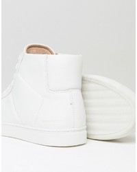 Мужские белые кеды от Skechers