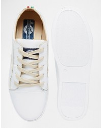 Мужские белые кеды от Lambretta