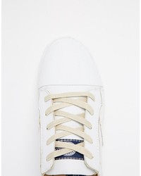 Мужские белые кеды от Lambretta