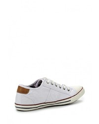 Мужские белые кеды от Mustang