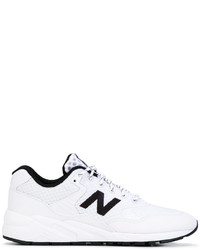 Мужские белые кеды от New Balance