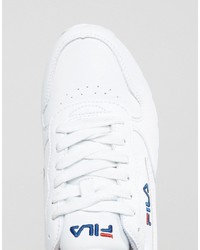 Женские белые кеды от Fila