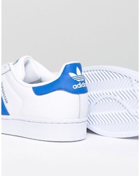 Мужские белые кеды от adidas