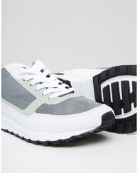 Мужские белые кеды от Pull&Bear