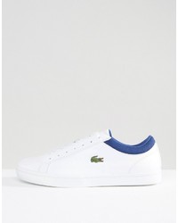 Мужские белые кеды от Lacoste
