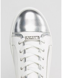 Женские белые кеды от Lipsy