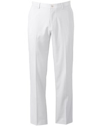 Белые классические брюки