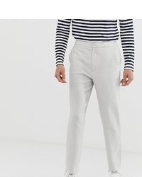 Мужские белые классические брюки от ASOS DESIGN