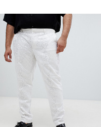 Мужские белые классические брюки от ASOS Edition