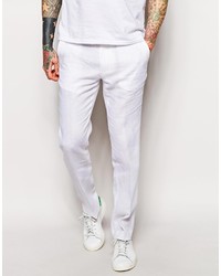 Мужские белые классические брюки от Asos