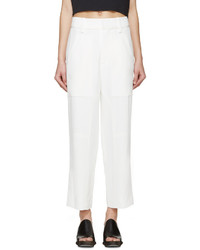 Женские белые классические брюки от Chloé