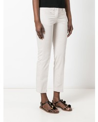 Женские белые классические брюки от Dondup