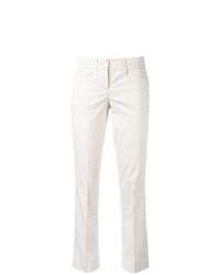 Женские белые классические брюки от Dondup