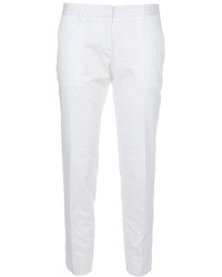 Женские белые классические брюки от Fabrizio Lenzi