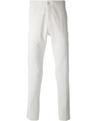 Мужские белые классические брюки от Façonnable