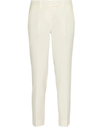Женские белые классические брюки от Fendi