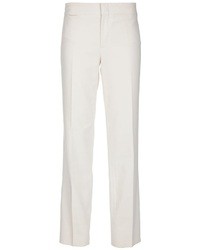 Женские белые классические брюки от Gucci