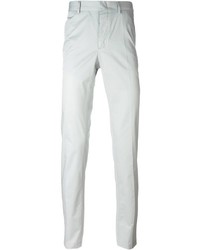Мужские белые классические брюки от Lanvin