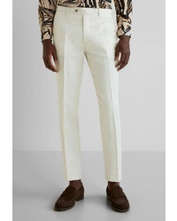 Мужские белые классические брюки от Mango Man