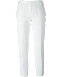 Женские белые классические брюки от Neil Barrett