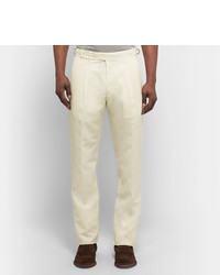 Мужские белые классические брюки от Zanella