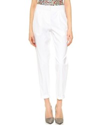 Женские белые классические брюки от Rebecca Taylor