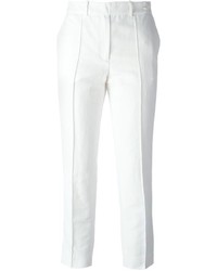 Женские белые классические брюки
