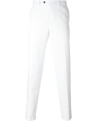 Мужские белые классические брюки