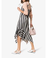 Белые кожаные балетки от Reike Nen