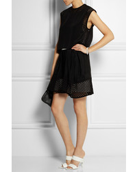 Белые кожаные босоножки на каблуке от Alexander Wang