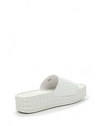 Женские белые кожаные босоножки от Ash