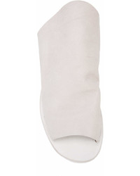 Женские белые кожаные босоножки от Officine Creative