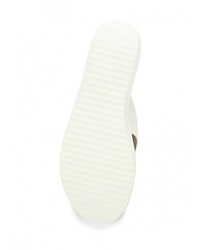 Женские белые кожаные босоножки от Pezzano