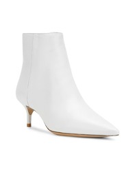 Белые кожаные ботильоны от Alexandre Birman