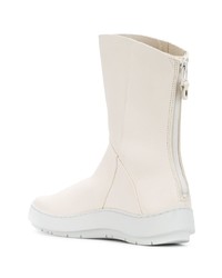 Белые кожаные ботильоны от Trippen