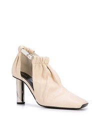 Белые кожаные ботильоны от Proenza Schouler