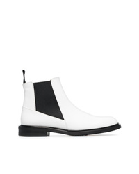 Женские белые кожаные ботинки челси от Atp Atelier