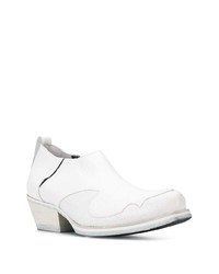 Мужские белые кожаные ботинки челси от Our Legacy