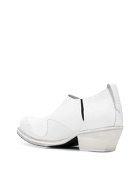 Мужские белые кожаные ботинки челси от Our Legacy