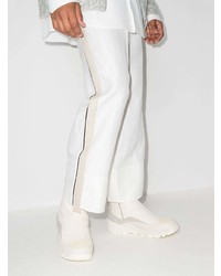 Мужские белые кожаные ботинки челси от Our Legacy