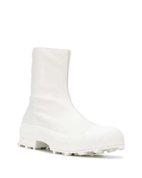 Мужские белые кожаные ботинки челси от CamperLab