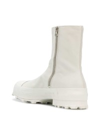 Мужские белые кожаные ботинки челси от CamperLab