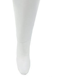 Женские белые кожаные ботинки от Off-White