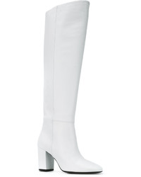 Женские белые кожаные ботинки от Off-White