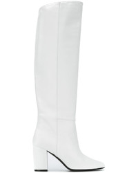 Женские белые кожаные ботинки от Off-White