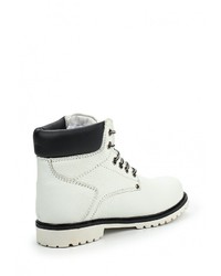 Женские белые кожаные ботинки от Reflex